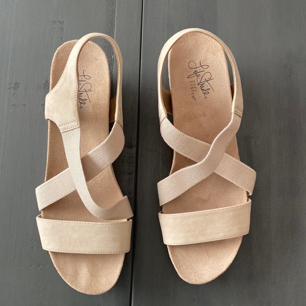 Sandals never worn